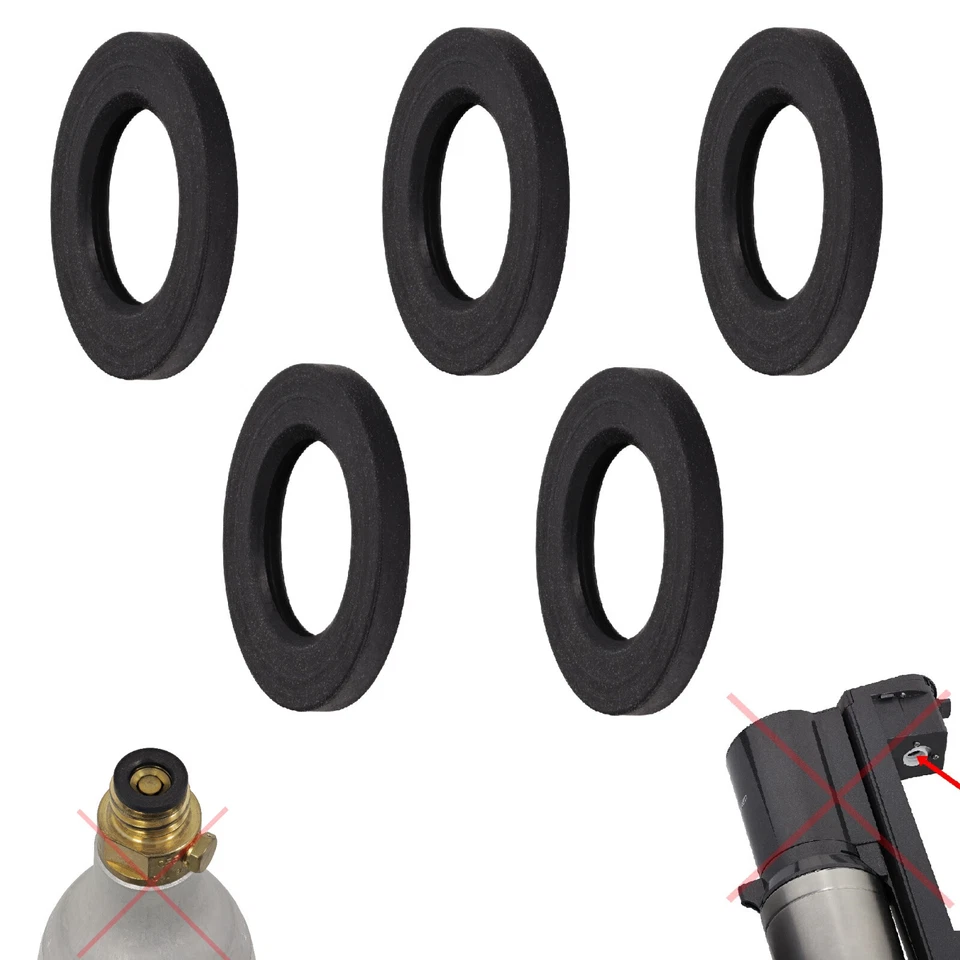 5x Dichtung O-Ring für SodaStream Soda Club Wasser-Maxx Brita Neo4 CO2 Zylinder - Bild 2 von 4