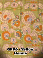 Kaffe Fassett - Henna - Yellow - GP96 - OOP - Rare- Yardage