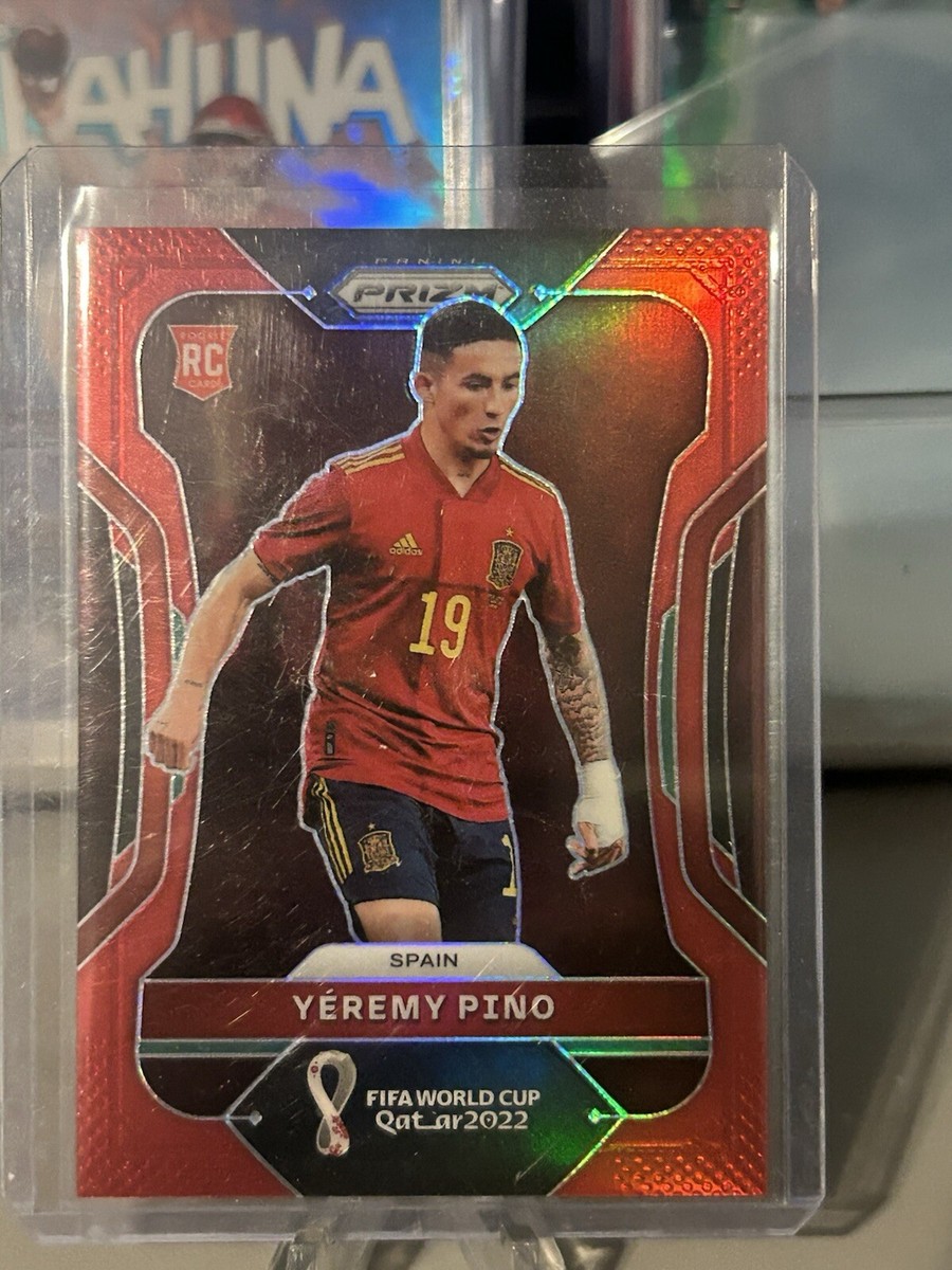 2022 Panini Prizm World Cup Qatar - Red Prizm #229 Yeremy Pino 
