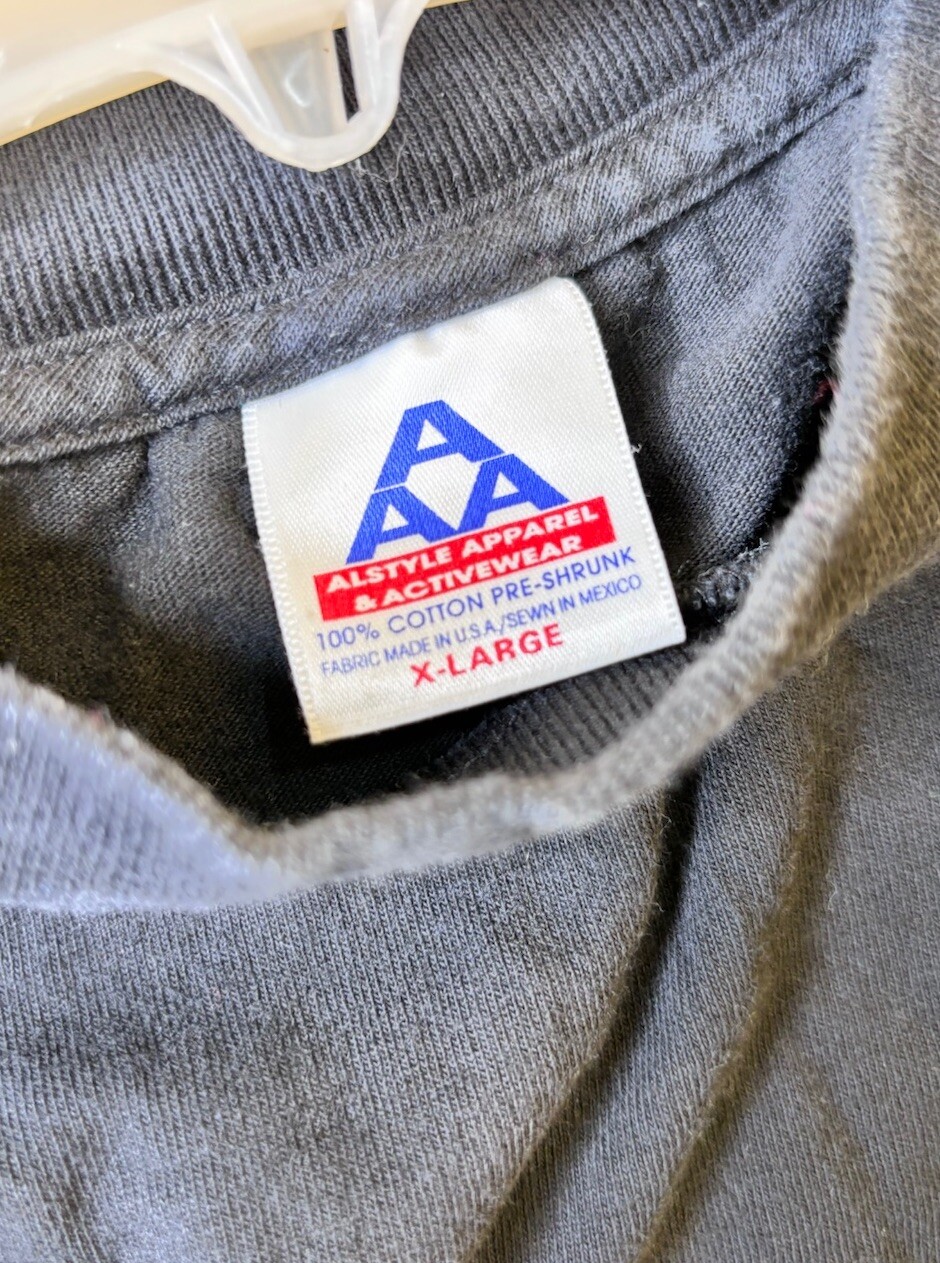 Vintage RARE 1996 NAMCO TEKKEN 3 Promo XL TShirt The King Of Iron Fist