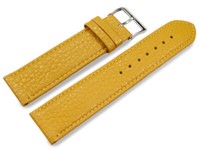 Xl Uhrenarmband Weiches Leder Genarbt Senf 12Mm 14Mm 16Mm 18Mm 20Mm 22Mm