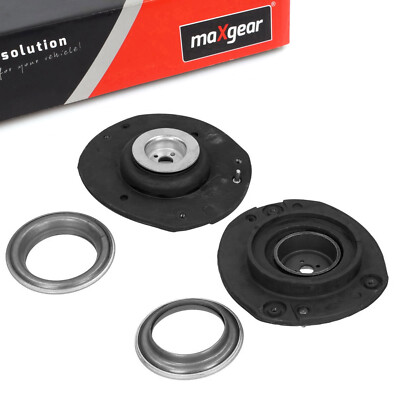 2x MAXGEAR Federbeinstützlager Vorne L+R für PEUGEOT 206 mit Kugellager