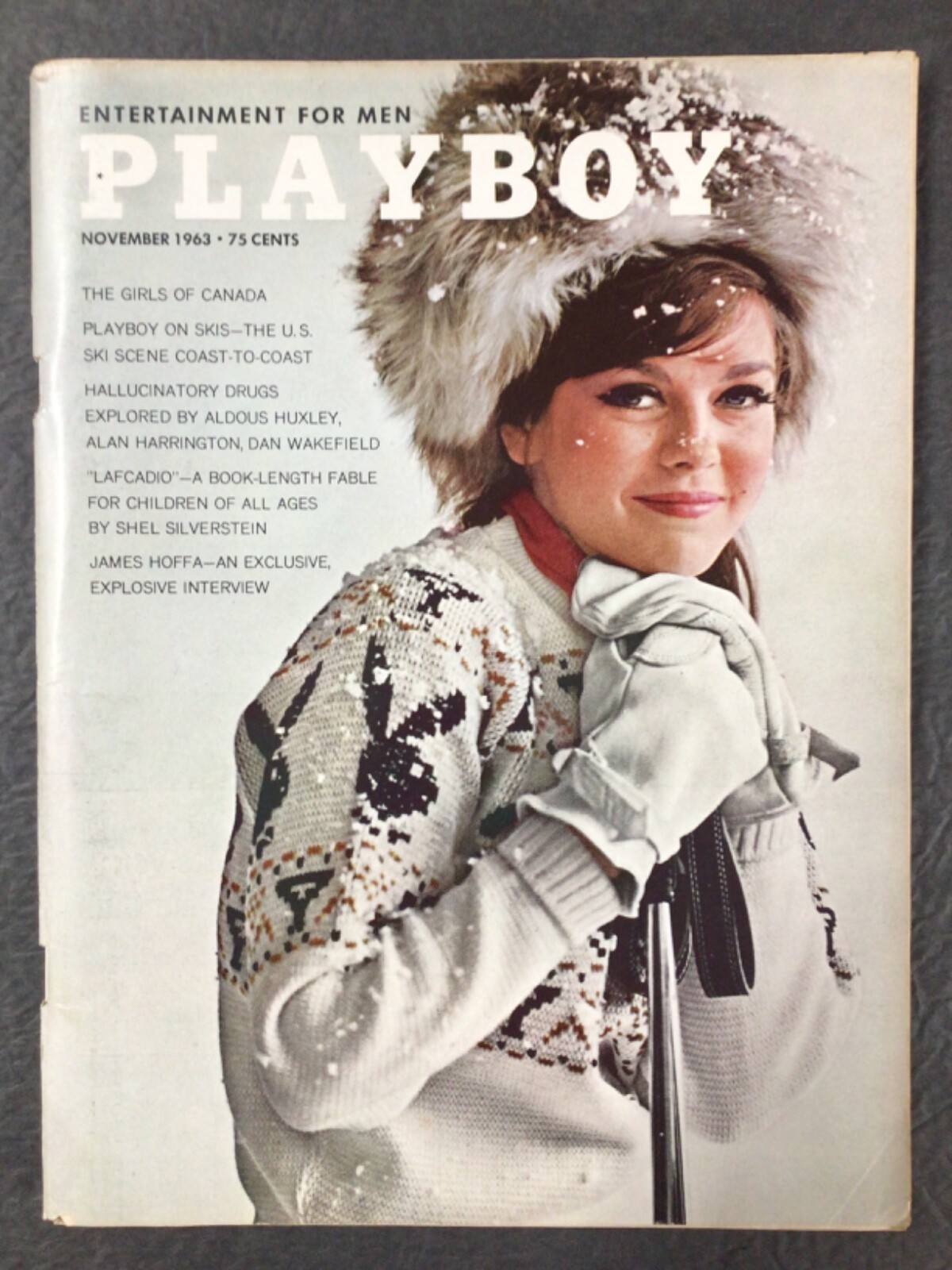 Playboy Magazine November 1963 Centerfold Intact Vargas Girl Free Shipping eBay