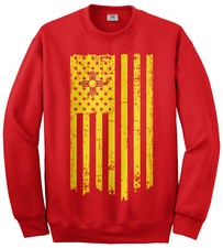 New Mexico State American Flag Unisex Sweatshirt US Pride