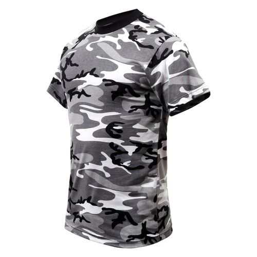 NEW BLACK WHITE CAMOUFLAGE CITY CAMO 