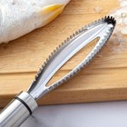 24cm Fish Scale Remover Scaler Scraper Cleaner Kitchen Gadgets Peeler фъ _з O7Y1