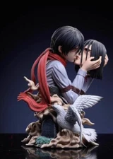LC Studio Eren Jaeger Mikasa·Ackerman Figure Resin Model Art Designer Toy Statue