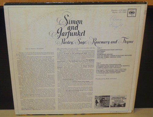 3 LP SIMON GARFUNKEL PARSLEY CS-9363 BRIDGE TROUBLED CS-9363 GRADUATE OS-3180 - Picture 9 of 19