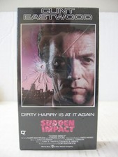 Sudden Impact VHS 1991 NEW SEALED Clint Eastwood Dirty Harry