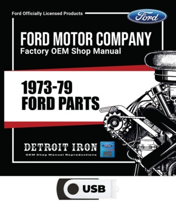 #ad 1973 1979 Ford Parts Manuals on USB $43.50