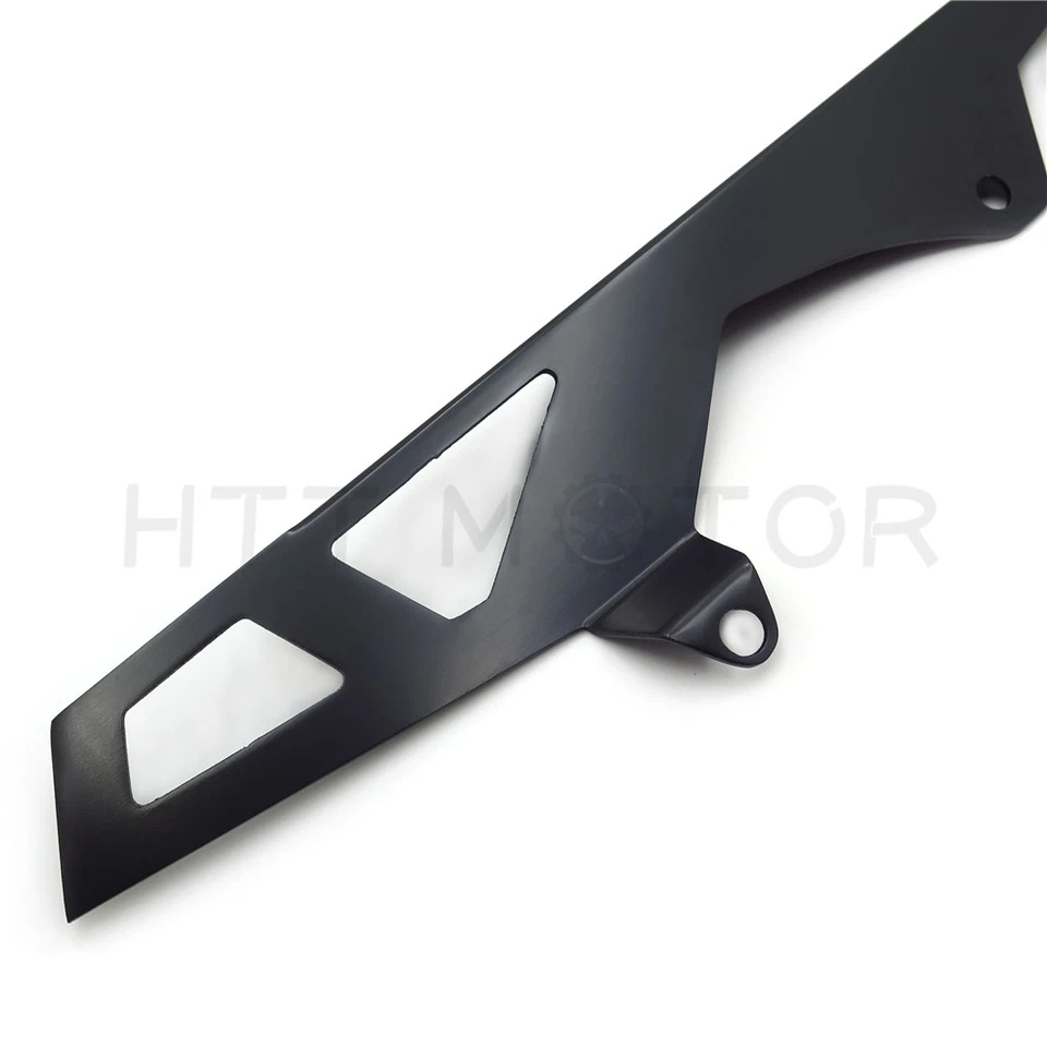 Cubierta protectora de cadena negra para Suzuki 2006-2010 GSXR 600 / 750 2007-2014GSXR 1000 Foto 2 de 4