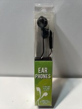 Ear Phones 3.5mm Jack 48 Inch Cord Compatible with Most Audio Devices NEW