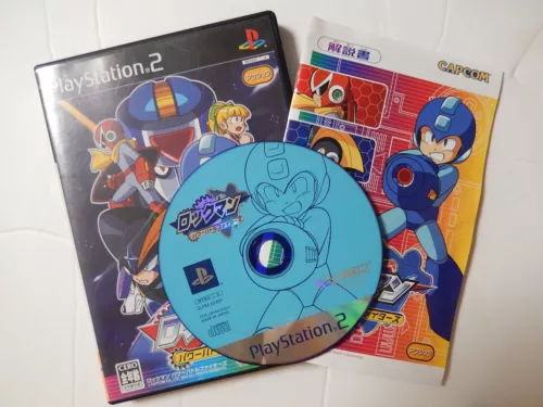 PS2 RockMan Power Battle Fighters Capcom Sony Playstation 2