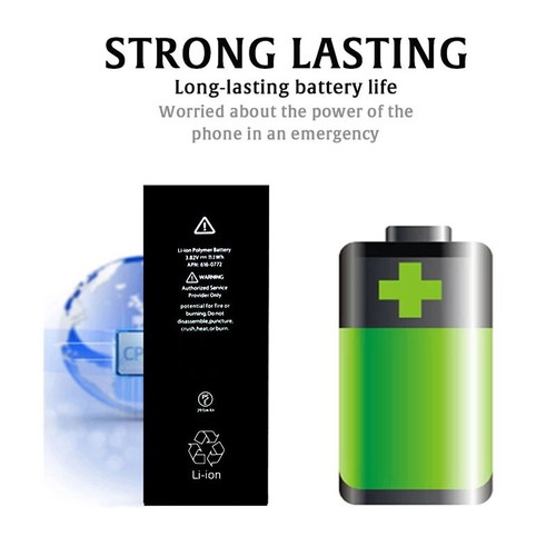1715mAh Replacement Battery for iPhone 6S with Adhesive Tape + Tools Kit - Picture 4 of 12