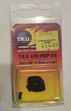 TRU Ball T.R.U. Lite Peep 3D - Tool-Less Peep Sight For Compound Bow FREE SHIP