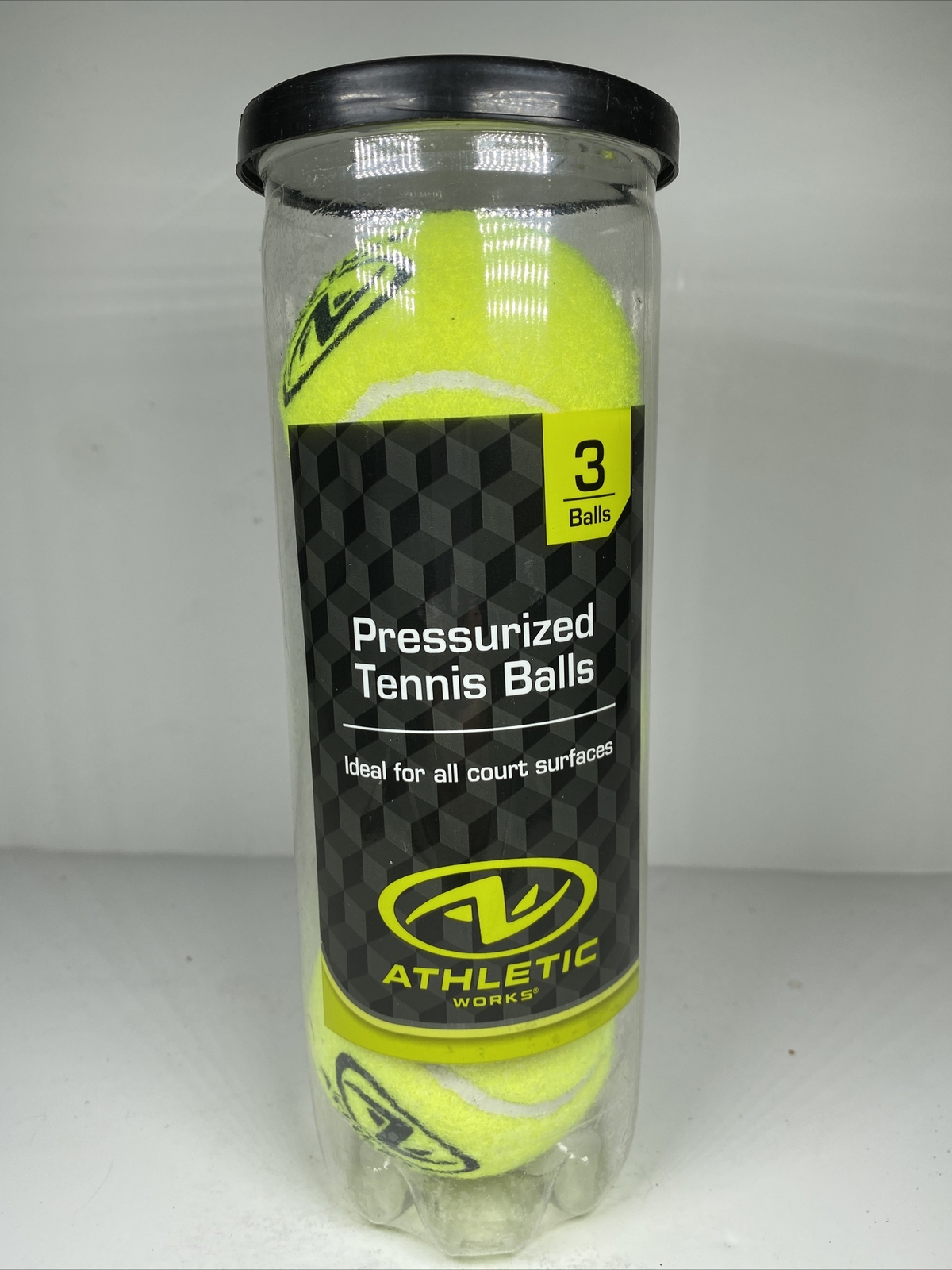 Athletic Works Pressurized Tennis Balls 3 per Container Being for 