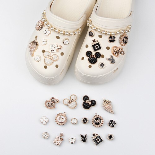 Osterhase Schuh Charms für Sandalen Deko 18 Stück Kristall Schuhzubehör - Bild 4 von 7