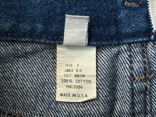 vintage calvin klein denim jeans womens size 7 NOS NWT 80s made in USA stonewash - Picture 10 of 13
