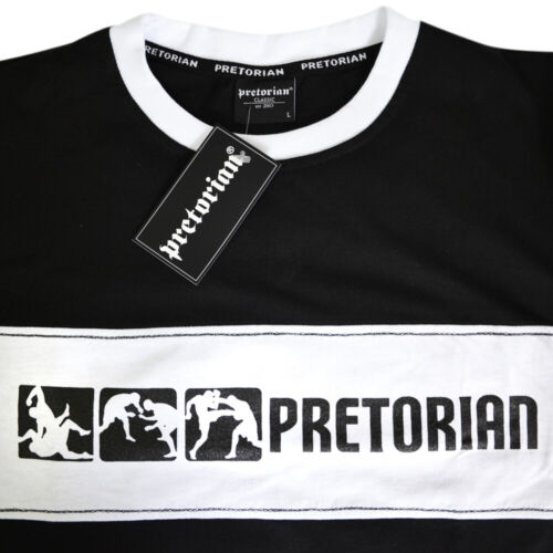 T-shirt Pretorian Uomo Pit Bull Hooligans MMA Boxing Muay Thai Gym Kickboxing - Foto 11 di 34