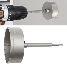 160mm Concrete Hole Saw Wall Hole Cutter Cement Stone Drill Bit Hole Opener Kit