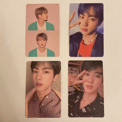 Btsのジンさんのphotocards！ BTS JIN official photocard set MAP OF THE SOUL : PERSONA photo