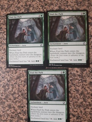 MTG - 3 x Find the Path - Adventures in the Forgotten Realm
