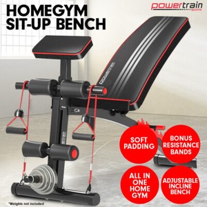 Adjustable Home Gym Bench Press Situp Abs Exercise Incline Weight