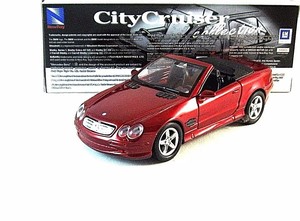 MERCEDES-BENZ-SL500-NEWRAY-1-32-DIECAST-CAR-MODEL-CAR-COLLECTOR-039-S-MODEL-NEW