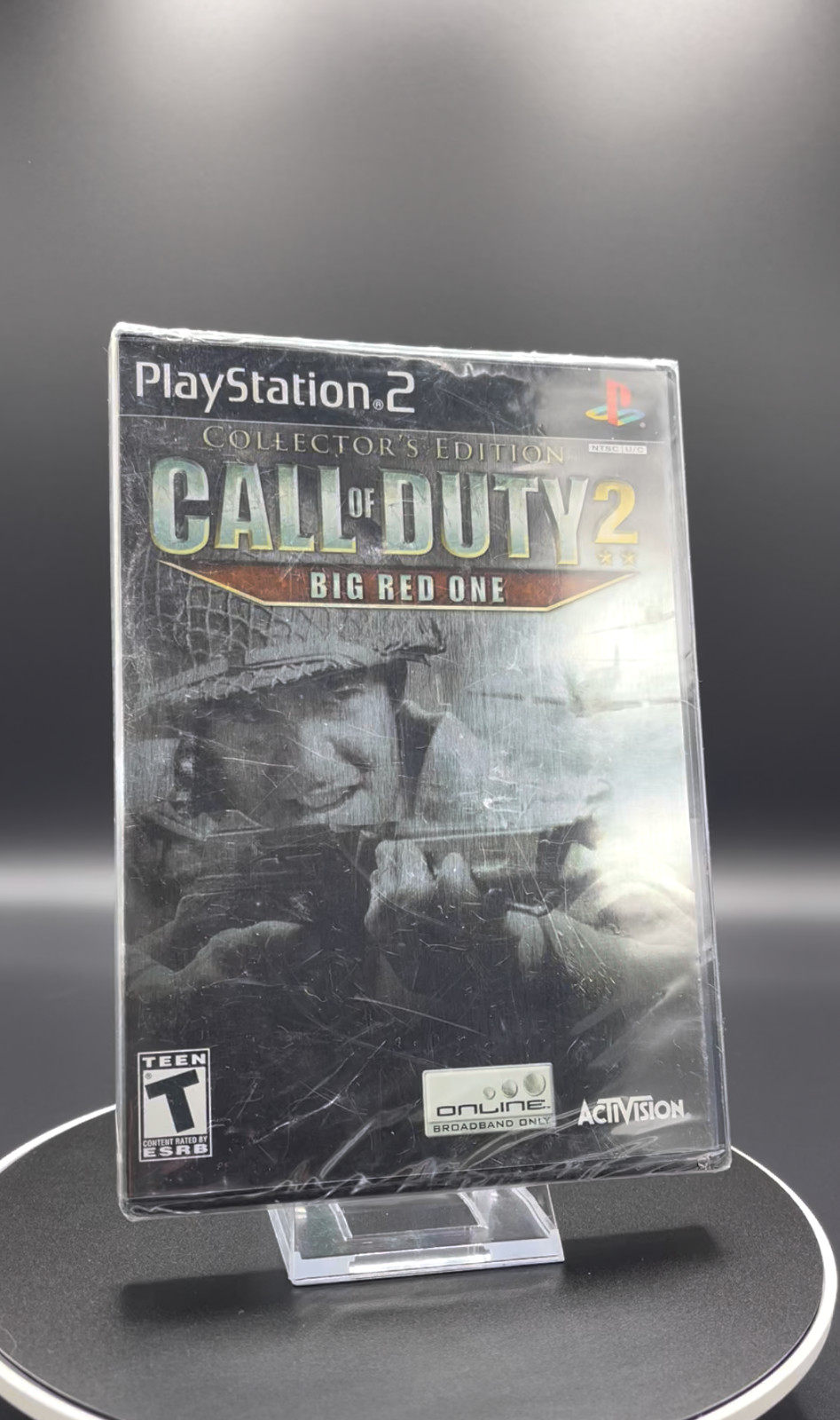 CALL OF DUTY 2 ✰ BIG RED ONE ✰ COLLECTOR EDITION ✰ 1st PRINT ✰ PLAYSTATION PS2