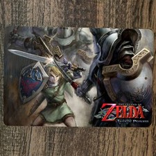 Legend of the Twilight Zelda Princess 8x12 Metal Wall Video Game Sign Poster