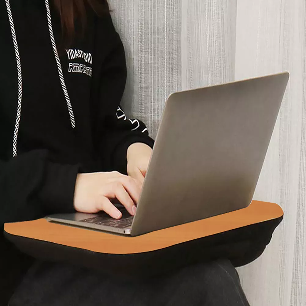 Laptop Tray Lap Desk Cushioned Portable Computer Reading Writing