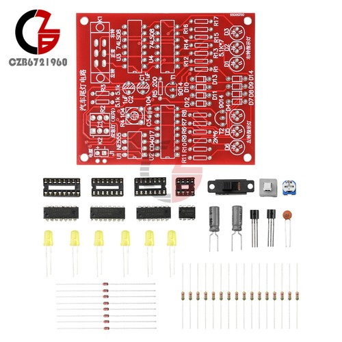 DIY Simulation Auto Licht Löten Elektronik Kit mit Batterie Box Schweißen Lernen - Bild 23 von 26