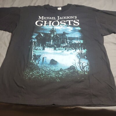 Vintage Micheal jackson Ghosts Promo Tee Size Large unbranded 