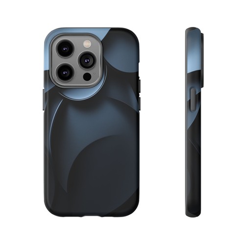 Phone Ink - iPhone, Pixel, Samsung Galaxy Case - Midnight Halos Black Crescent - Picture 66 of 121
