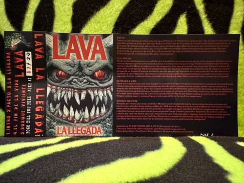 Lava - La Llegada Cassette Punk Thrash Eskorbuto Los crudos Brujeria D.R.I. KBD - Picture 5 of 5