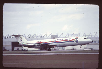 Orig 35mm airline slide Cayman Airways BAC 1-11-500 VR-CAL Buy 4+ save 20%