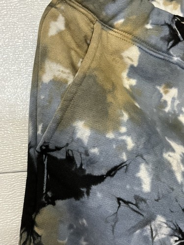Spirit Jersey Tie Dye Jogger Pants Medium Black Blue Brown White NEW - Picture 6 of 10