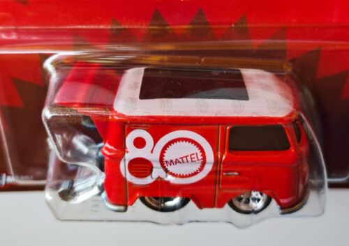 HOT WHEELS '24 POP CULTURE KOOL KOMBI MATTEL 80 YEARS + CUSTOM MADE ACRYLIC CASE - Picture 3 of 5