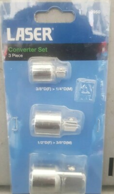 Laser Tools Convertor Set 3pc - 0950