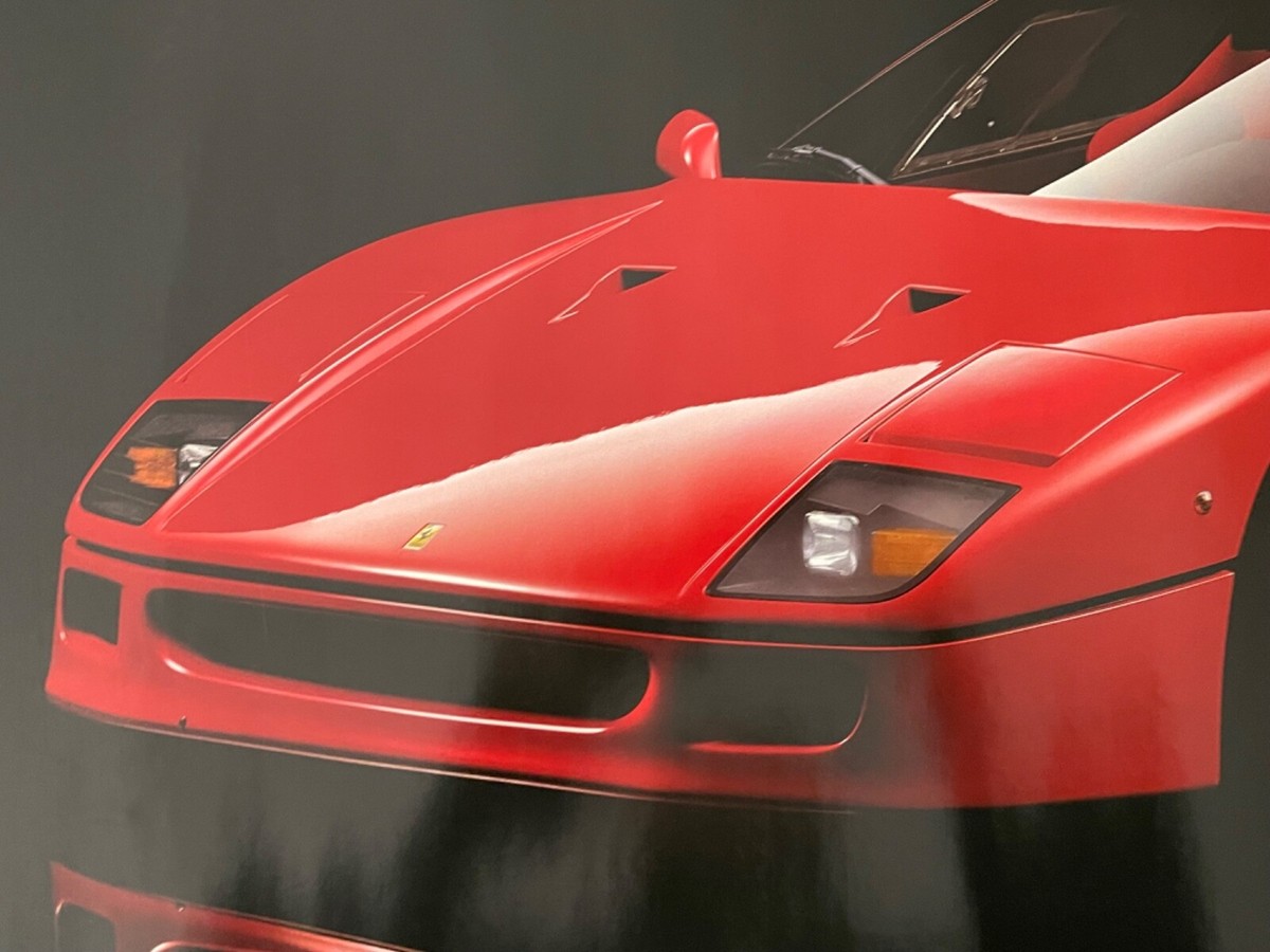 FERRARI F 40, DESIGNED BY PININFARINA RARE AUTHENTIC 2002