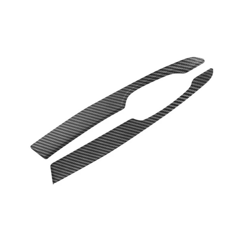 Reposabrazos de puerta interior de grano de madera 2 piezas moldura a rayas para Mercedes-Benz VITO 2017-2025 Foto 4 de 4