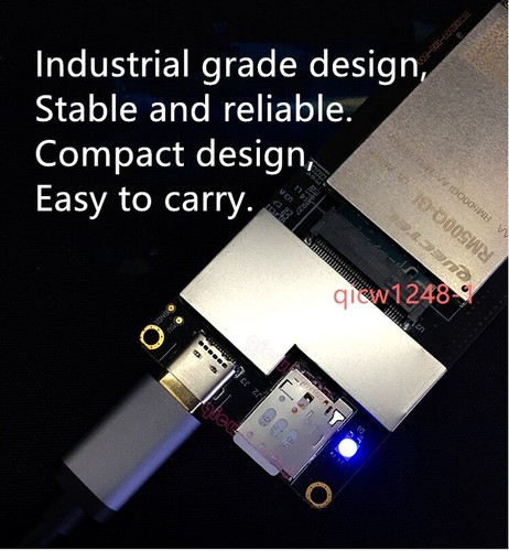 Industrial grade 4G 5G module transfer board m.2 to Type-c module transfer board - Picture 3 of 7