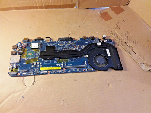 Dell Precision 3510 CN-0K07X6 ADP80 LA-C841P i7-6700HQ Hauptplatine + LÜFTER