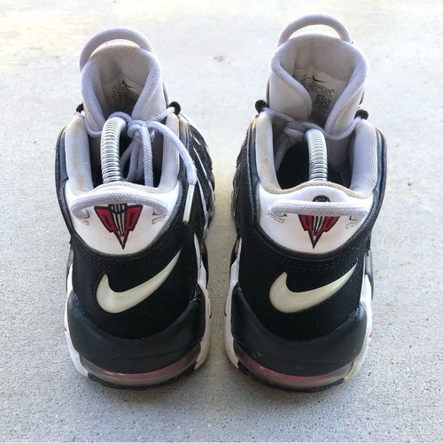Nike Air 2020 More Uptempo Scottie Pippen Black/White (414962-105) Size 6.5 US - Picture 10 of 16