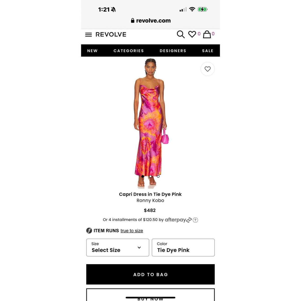 ronny kobo capri silk newspaper dress Capri Silk Newspaper Dress