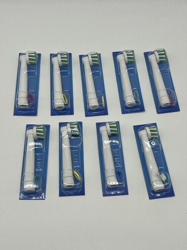 Oral-B CrossAction Electric Toothbrush Replacement Brush Heads, 9 Count - No Box