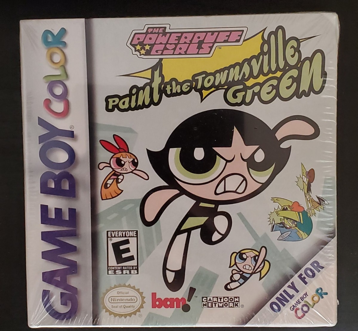 Powerpuff Girls: Paint the Townsville Green (Game Boy Color) Brand New  Sealed