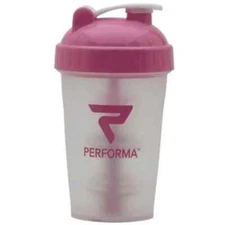 Performa Classic 20oz Pink Shaker Bottle – Durable, Leak-Proof & BPA-Free