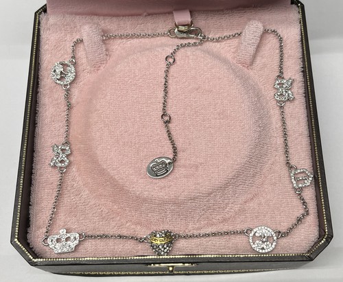 JUICY COUTURE PAVE ICON BY THE YARD HALSKETTE neuer alter Bestand mit Quittung - Bild 3 von 15