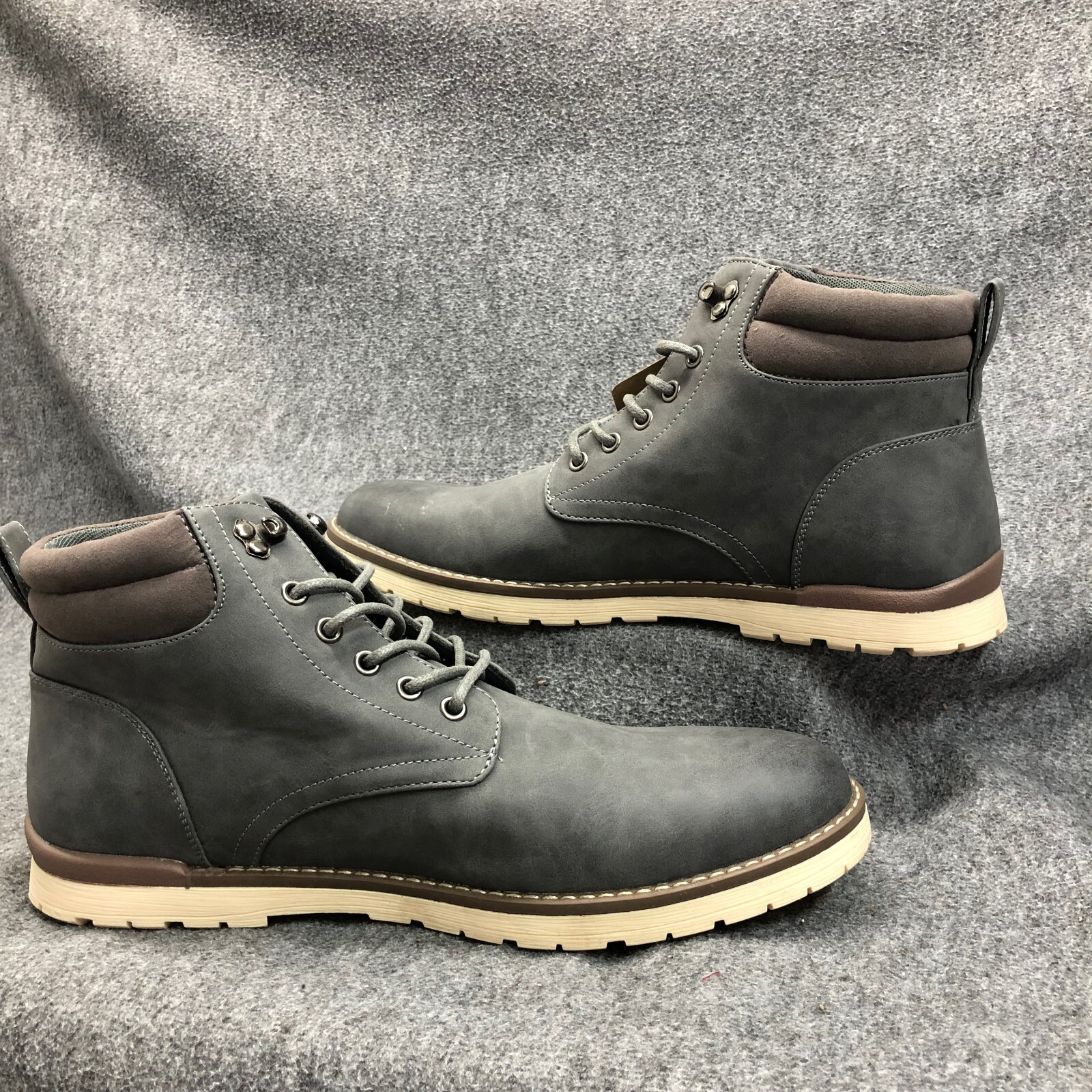 Vostey Chukka Boots Mens Casual Hiking Boots Waterproof Shoes Size 11.5